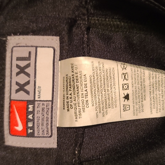 Nike Team Vapor Pro Football Tights/Pants NWOT Size XXLarge - Picture 3 of 6
